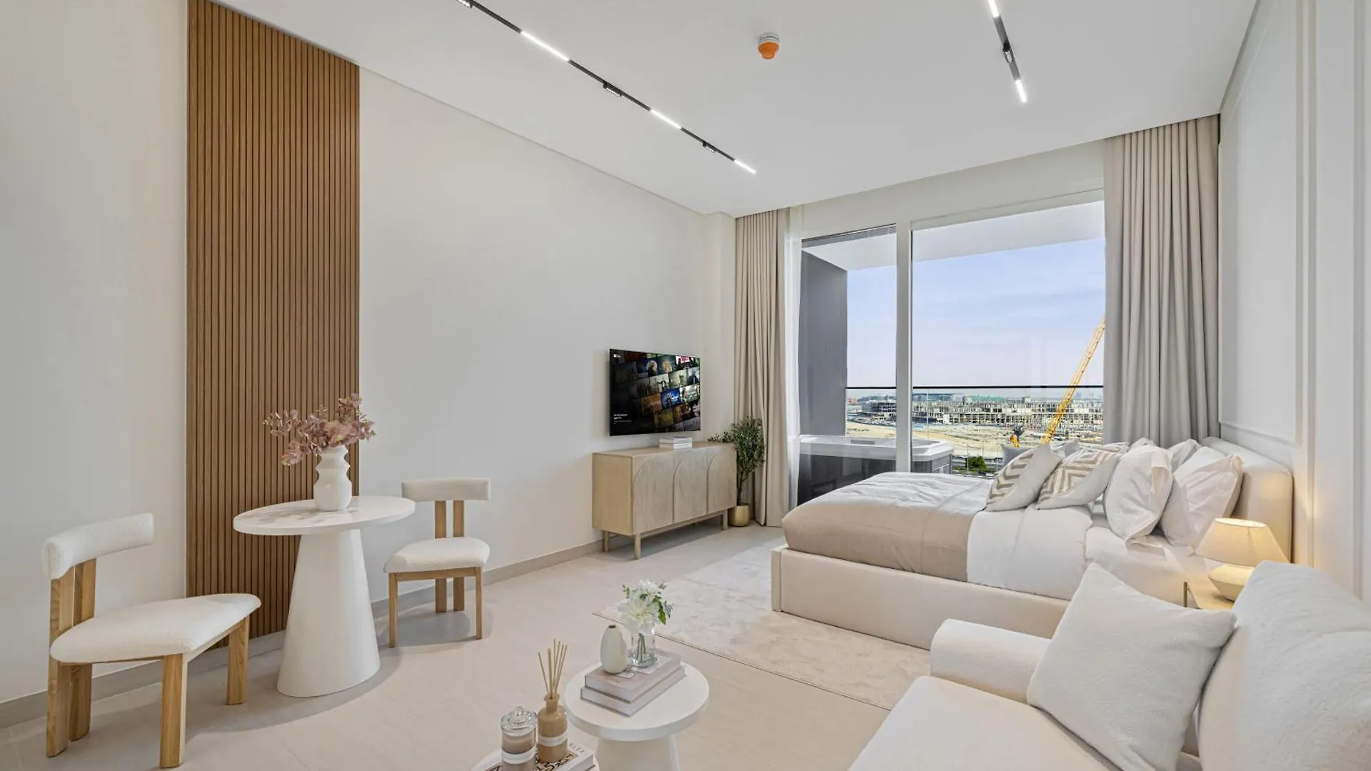 Apartmán Daniels Studio At Marasi Drive With Canal View Dubaj Spojené arabské emiráty